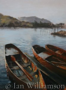 Boats at Derwent Water